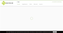 Desktop Screenshot of makoreklam.hu
